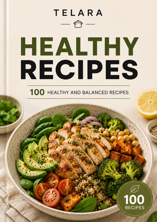 Healthy Recipes – 100 Healthy & Balanced Recipes
